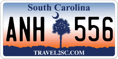 SC license plate ANH556
