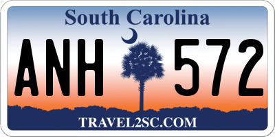 SC license plate ANH572