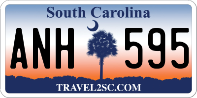 SC license plate ANH595