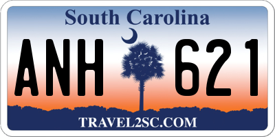 SC license plate ANH621