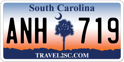 SC license plate ANH719