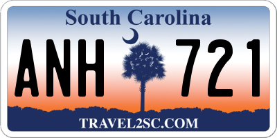 SC license plate ANH721