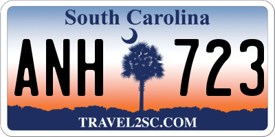 SC license plate ANH723