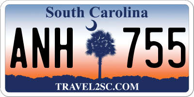 SC license plate ANH755