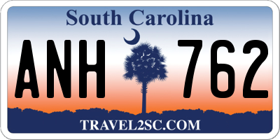 SC license plate ANH762
