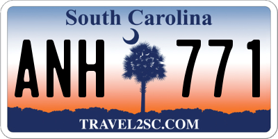SC license plate ANH771