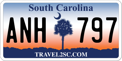 SC license plate ANH797