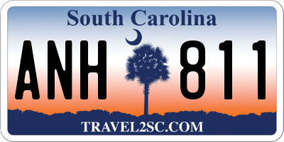 SC license plate ANH811