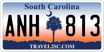 SC license plate ANH813