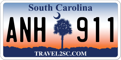 SC license plate ANH911
