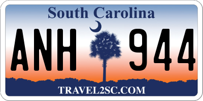 SC license plate ANH944