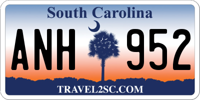 SC license plate ANH952