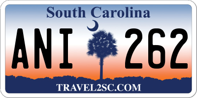 SC license plate ANI262