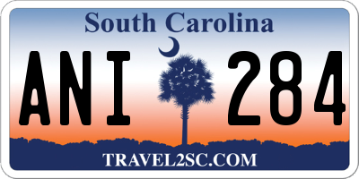 SC license plate ANI284
