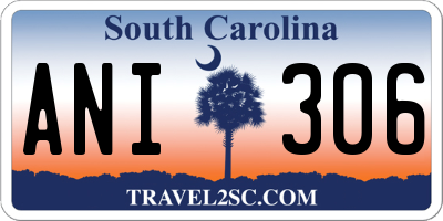 SC license plate ANI306