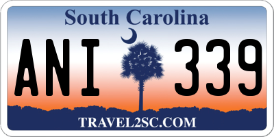 SC license plate ANI339