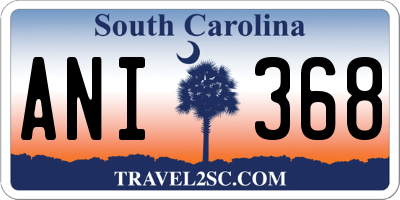 SC license plate ANI368