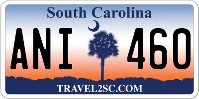SC license plate ANI460