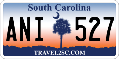 SC license plate ANI527