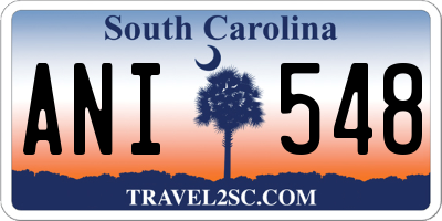 SC license plate ANI548