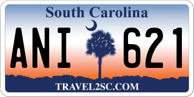 SC license plate ANI621
