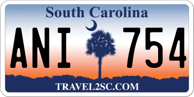 SC license plate ANI754
