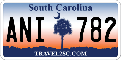 SC license plate ANI782