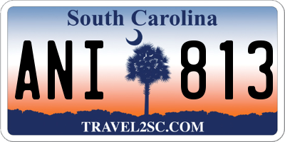 SC license plate ANI813