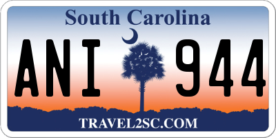 SC license plate ANI944