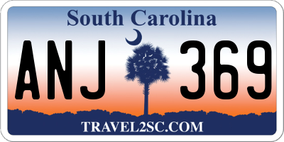 SC license plate ANJ369