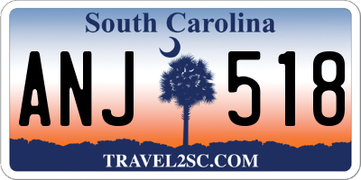 SC license plate ANJ518