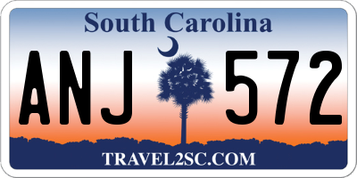 SC license plate ANJ572