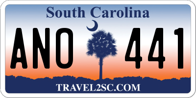 SC license plate ANO441