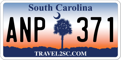 SC license plate ANP371