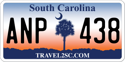 SC license plate ANP438