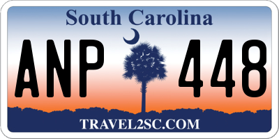 SC license plate ANP448
