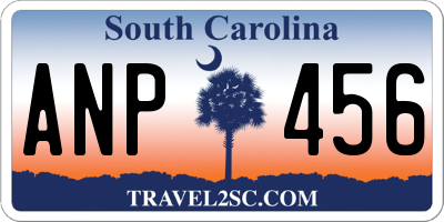 SC license plate ANP456