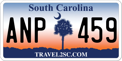 SC license plate ANP459