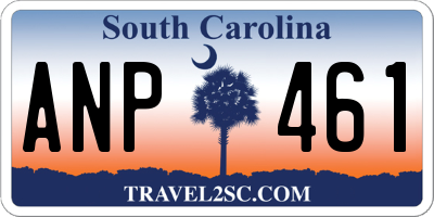 SC license plate ANP461