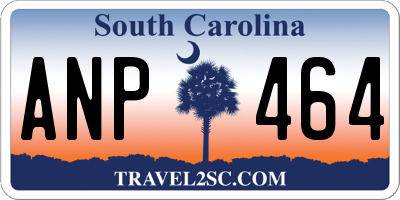 SC license plate ANP464