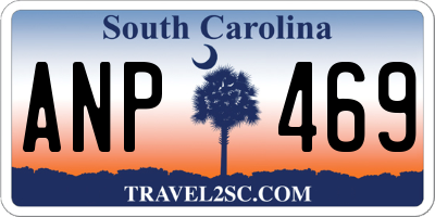 SC license plate ANP469