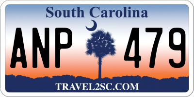 SC license plate ANP479