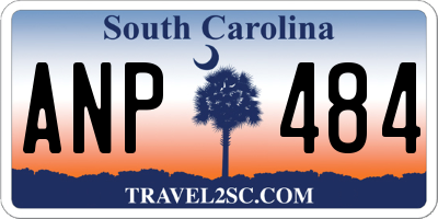 SC license plate ANP484