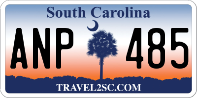 SC license plate ANP485