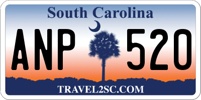 SC license plate ANP520