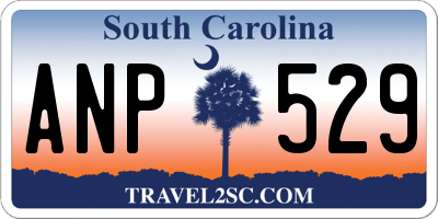 SC license plate ANP529