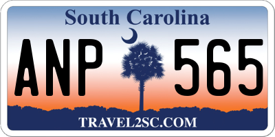 SC license plate ANP565
