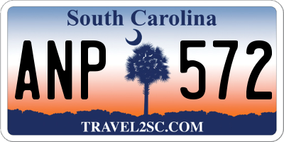SC license plate ANP572
