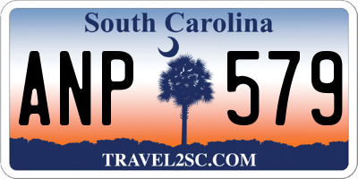 SC license plate ANP579