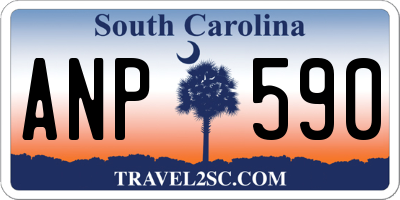 SC license plate ANP590